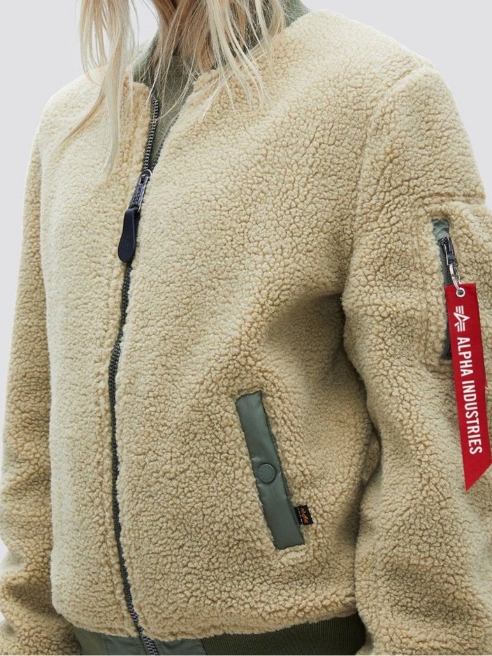Alpha Industries Reversible Sherpa Flight Jacket